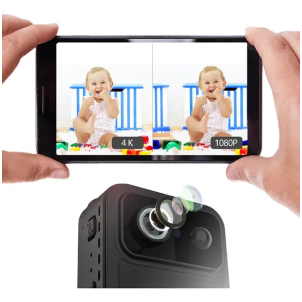 Mini Camara Espia Seguridad Vision Nocturna Inalambrica Wifi