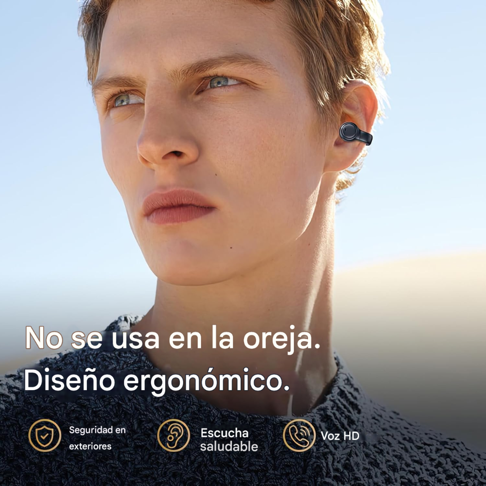 🎧Audifonos Auricular Clip Bluetooth Inalámbrico M47 Led 🎶