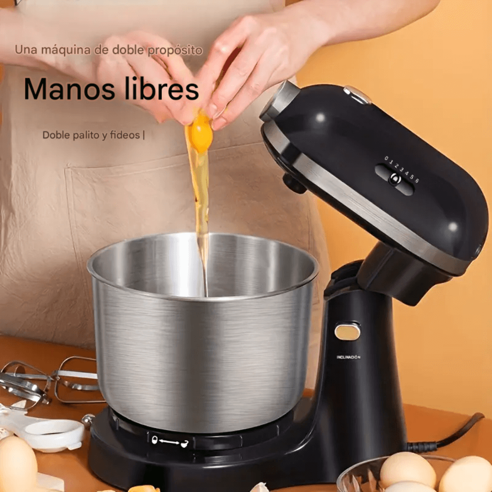 Batidora Pedestal Bowl En Acero Inoxidable 6 Velocidades