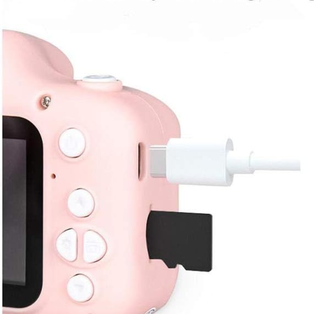 Camara Digital Recargable Para Niños Fotos Y Video Ips 2.0