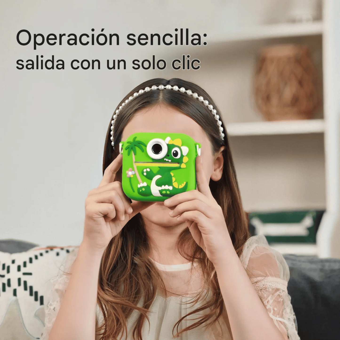 Camara Impresion Instantanea Video Niños Infantil Colores