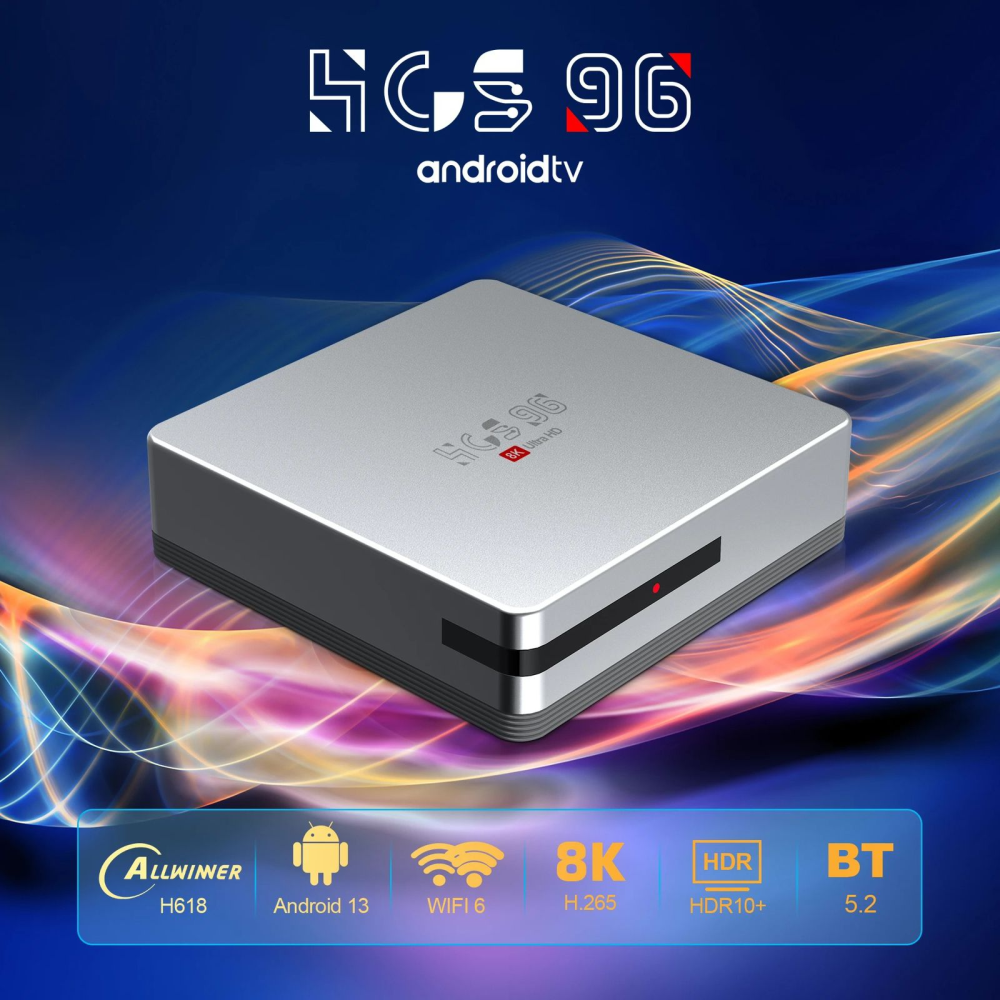Tv Box Convertidor Android Tv 4k Android 13 Comando Por Voz
