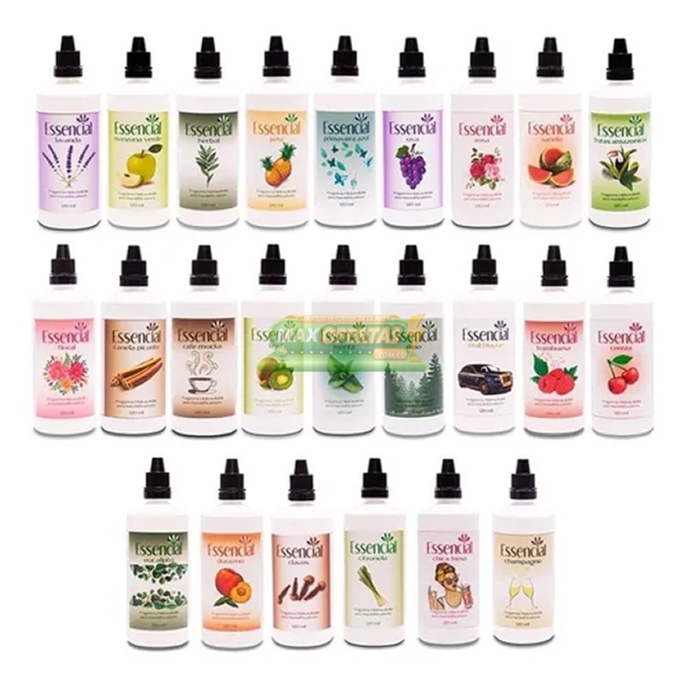 Difusor De Aromas Led 7 Colores 500ml 4 Esencias Incluidas