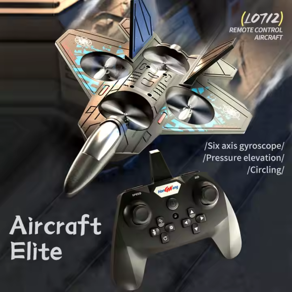 Drone Avión De Control Remoto Avion Planeador Con Luces Led