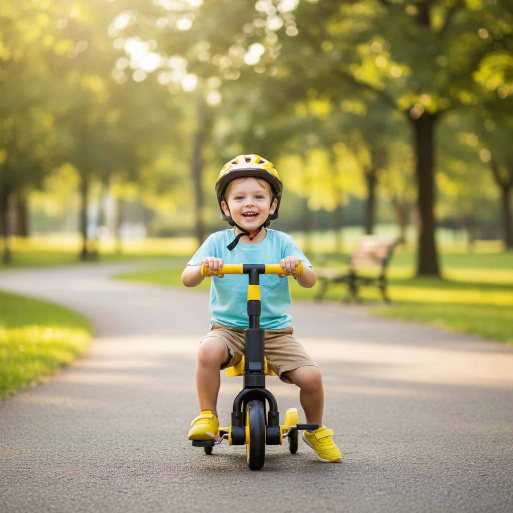 Triciclo 3 En 1 Bicicleta Equilibrio Iniciacion Pedales