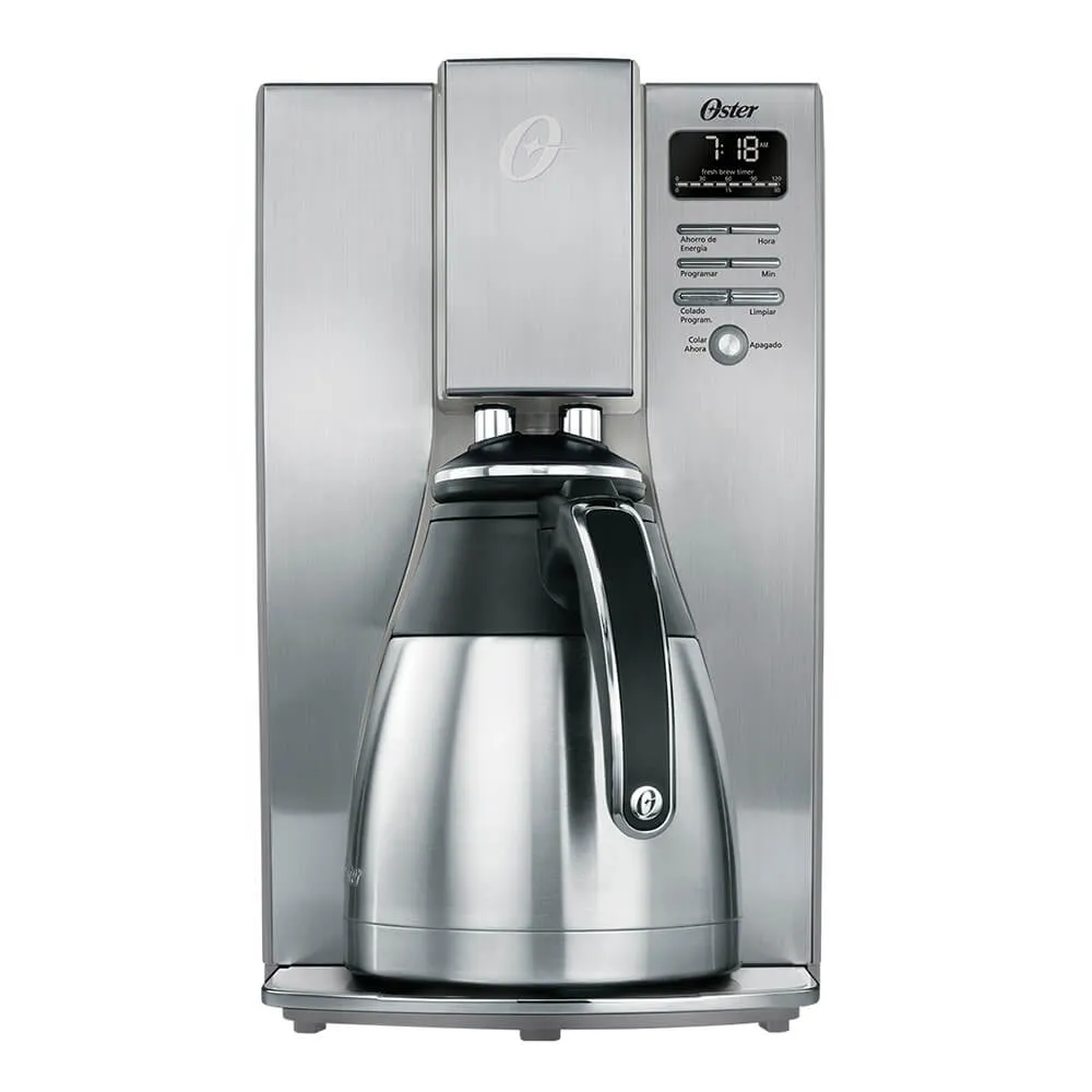 ☕🔥Cafetera Electrica 10 Tazas Programable Termica Acero 304🫖⚡