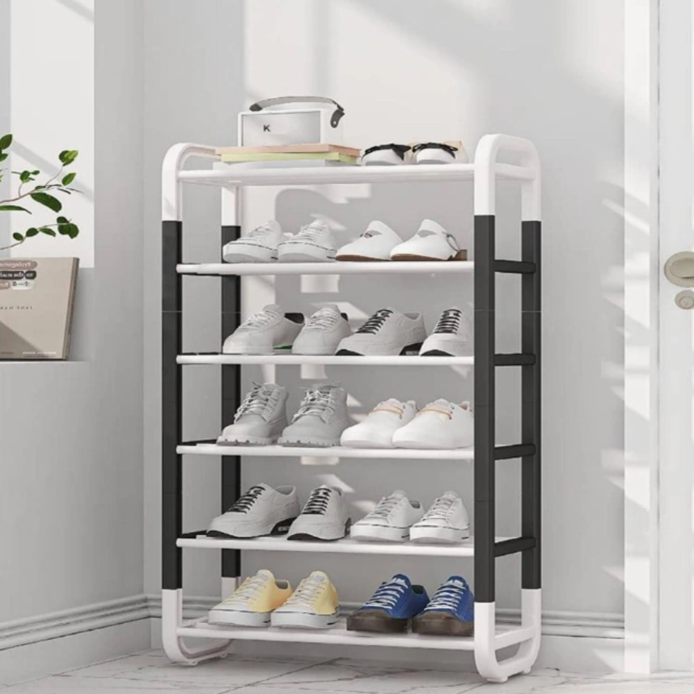 Estante Zapatero Organizador 5 Niveles Doble Color Rack