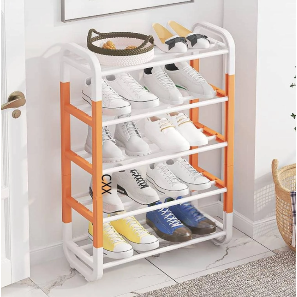Estante Zapatero Organizador 5 Niveles Doble Color Rack