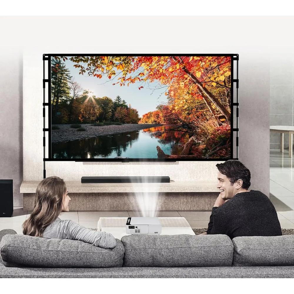 Telón Proyector 100 Pulgadas Con Trípode Y Maleta 16:9