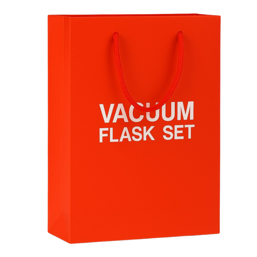 ✅Termo 500ml Acero Inoxidable Térmico +3 Tazas Estuche Regalo