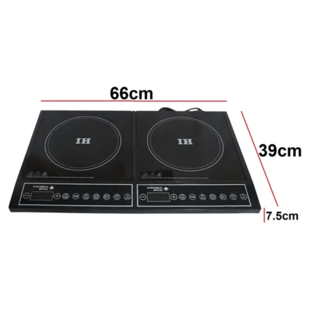 🔥Estufa Inducción 110v 2 Puestos Sobre Poner Y Empotrar 800w🔥