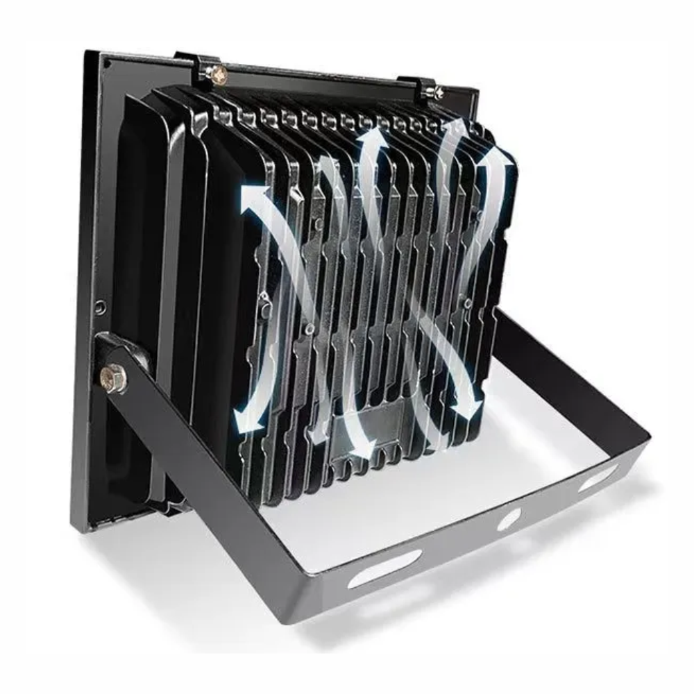 Lampara Solar Reflector Exteriores De 300w Control Remoto