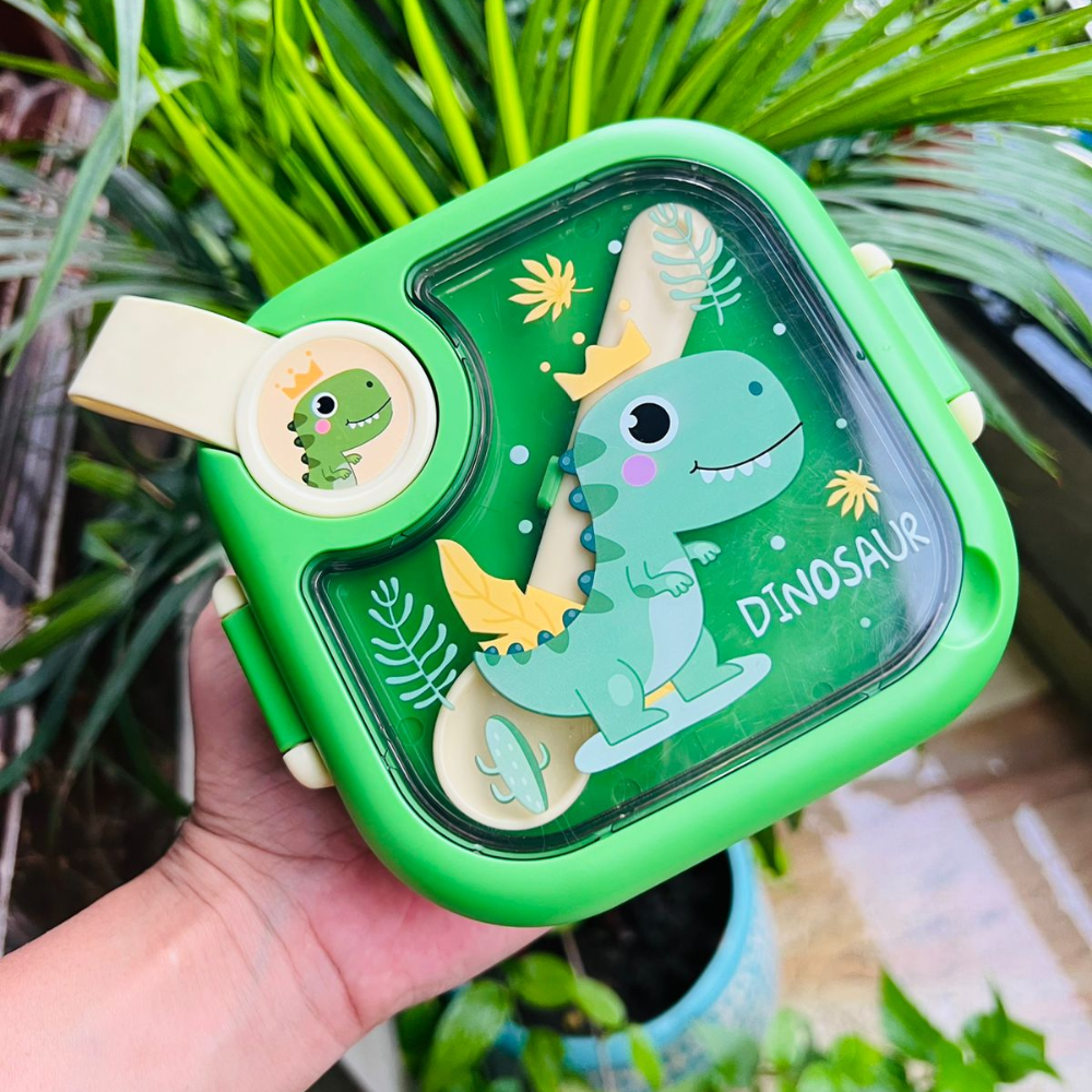 Lonchera Para Niños Con Cuchara Y Tijeras Interior Acero 304