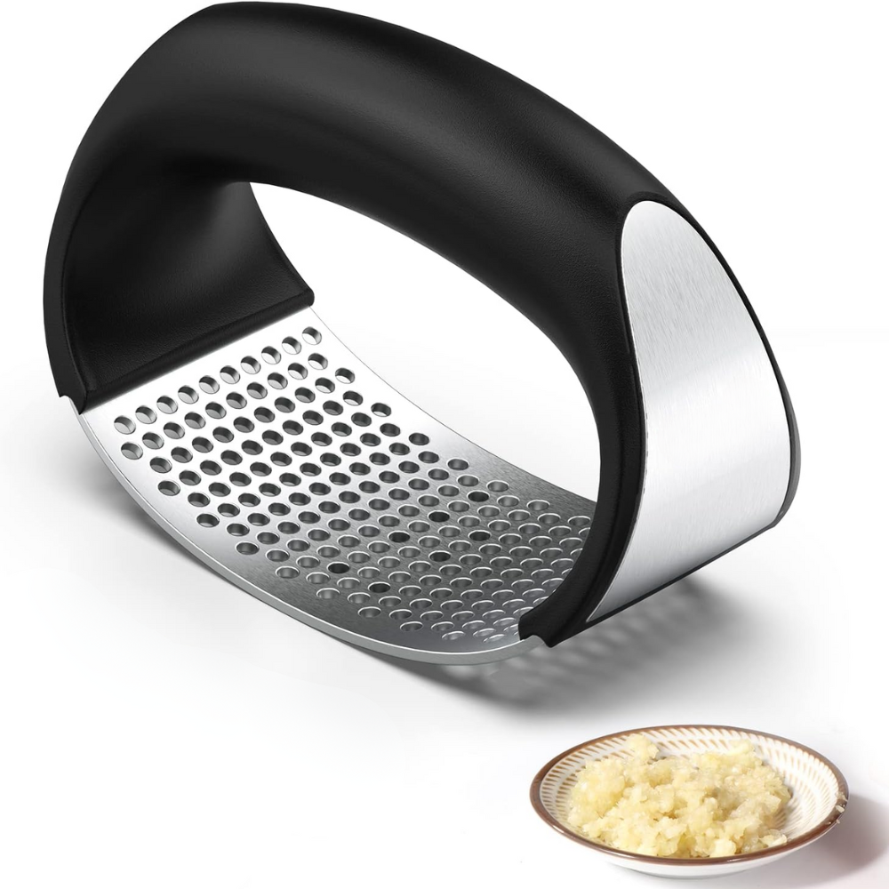 Prensador Machacador Triturador Ajos Cocina Acero Inoxidable