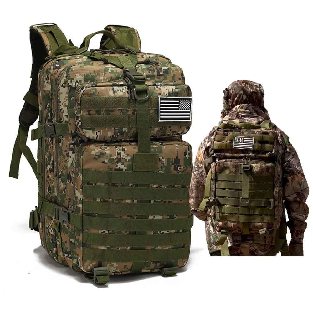 Maleta Táctica Militar Impermeable Tela Oxford 300d 42lts