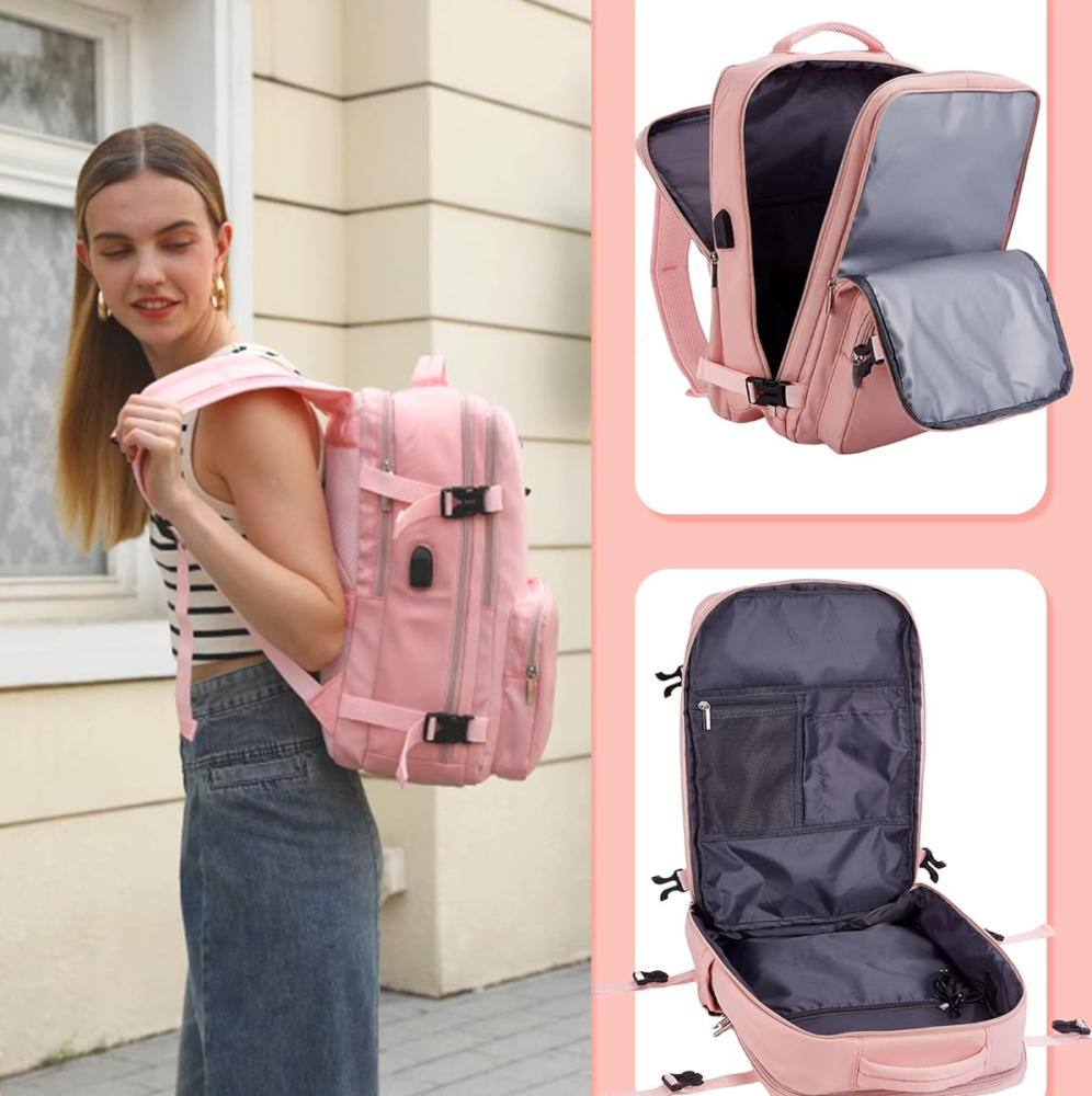 Maleta De Mano Viajera De Cabina Amazon Bolsillo Para Zapato