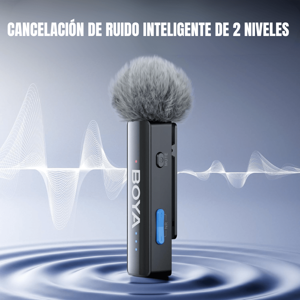 Micrófono Solapa Inalambrico Celular Camara Boyalink Origina