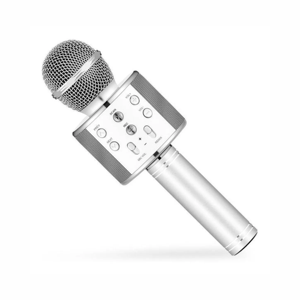 Microfono Karaoke Bluetooth Efectos De Voz Ws858