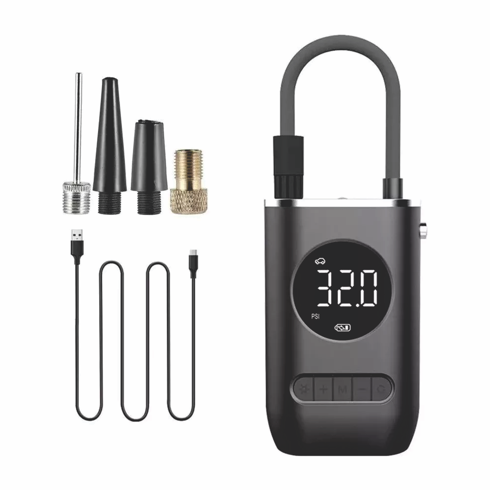 Compresor Mini Portátil Recargable Para Carro Bici Czk