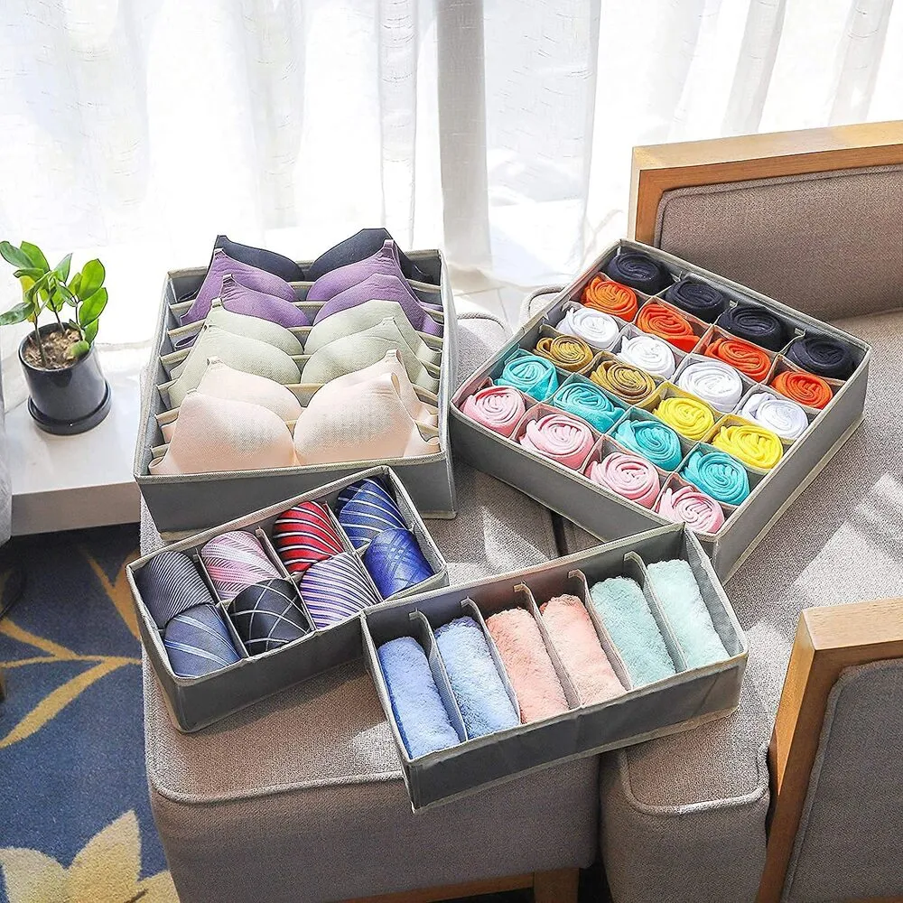 🧦✨Organizador Para Ropa Interior Divisor Para Cajones Sn04👙🧤