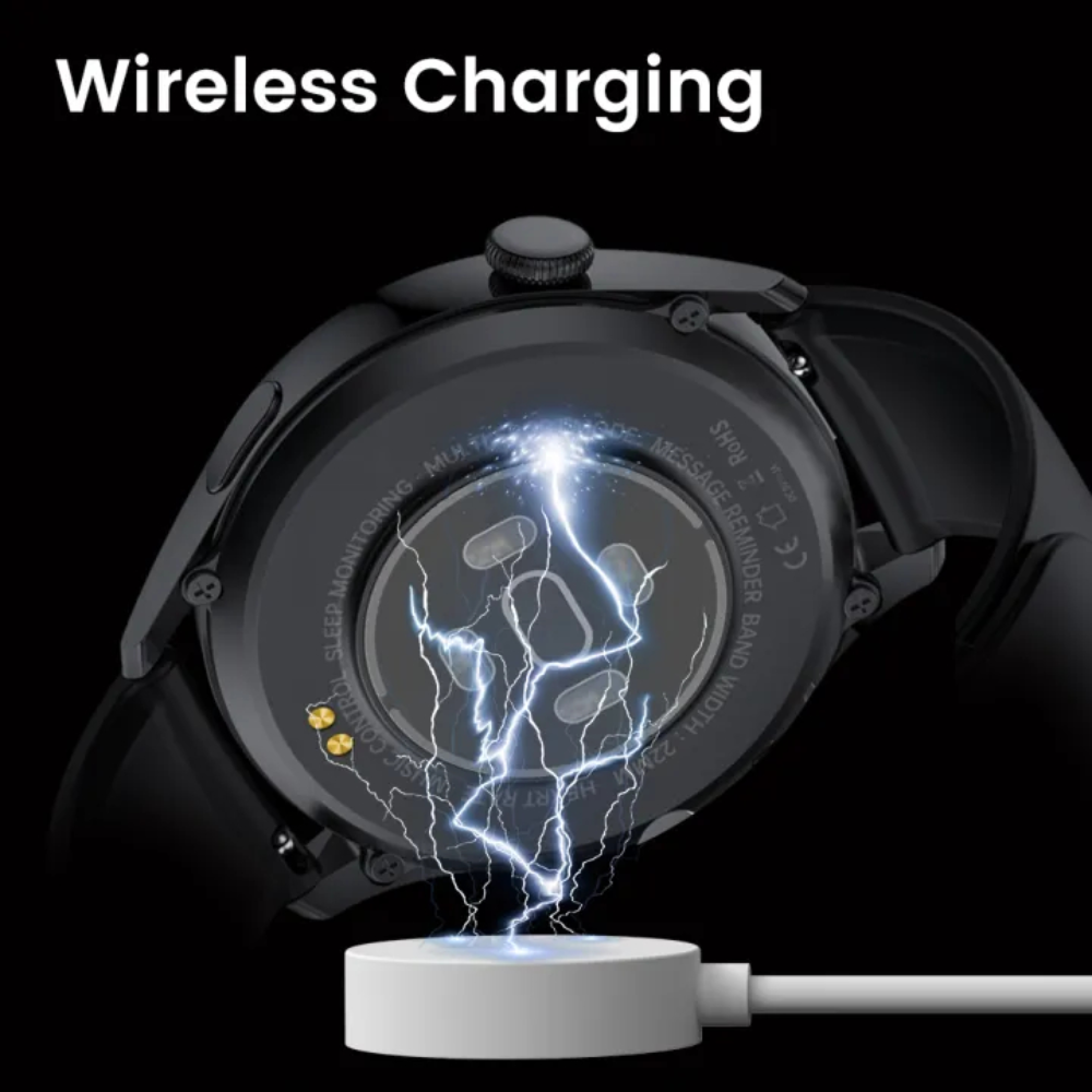 ⌚Reloj Inteligente Smartwatch Gt5 Nfc Siri Carga Inalámbrica