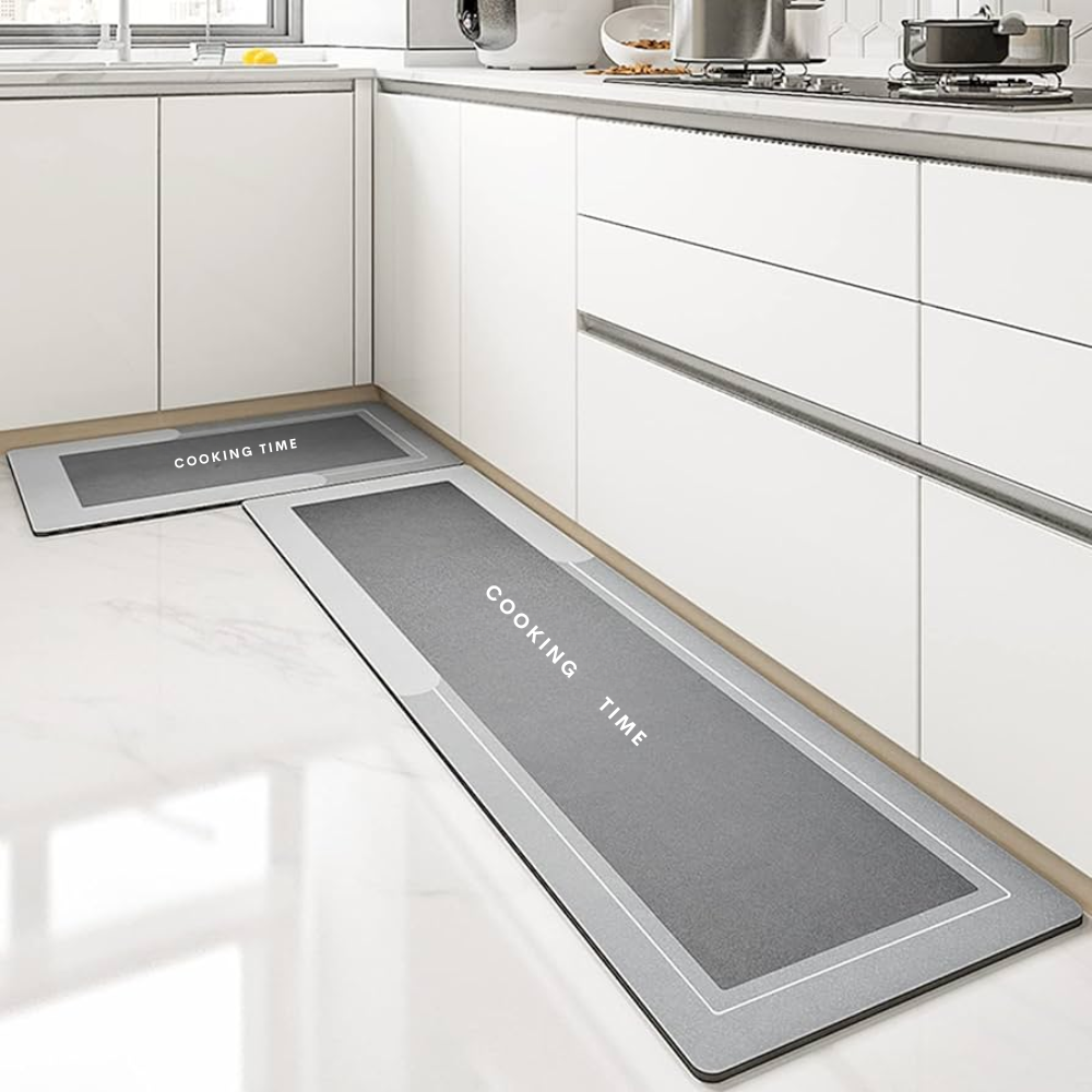 🏡🌟Alfombras Tapetes Absorbentes Antideslizantes X2 Grandes🧼💦