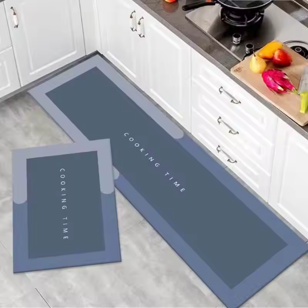 🏡🌟Alfombras Tapetes Absorbentes Antideslizantes X2 Grandes🧼💦