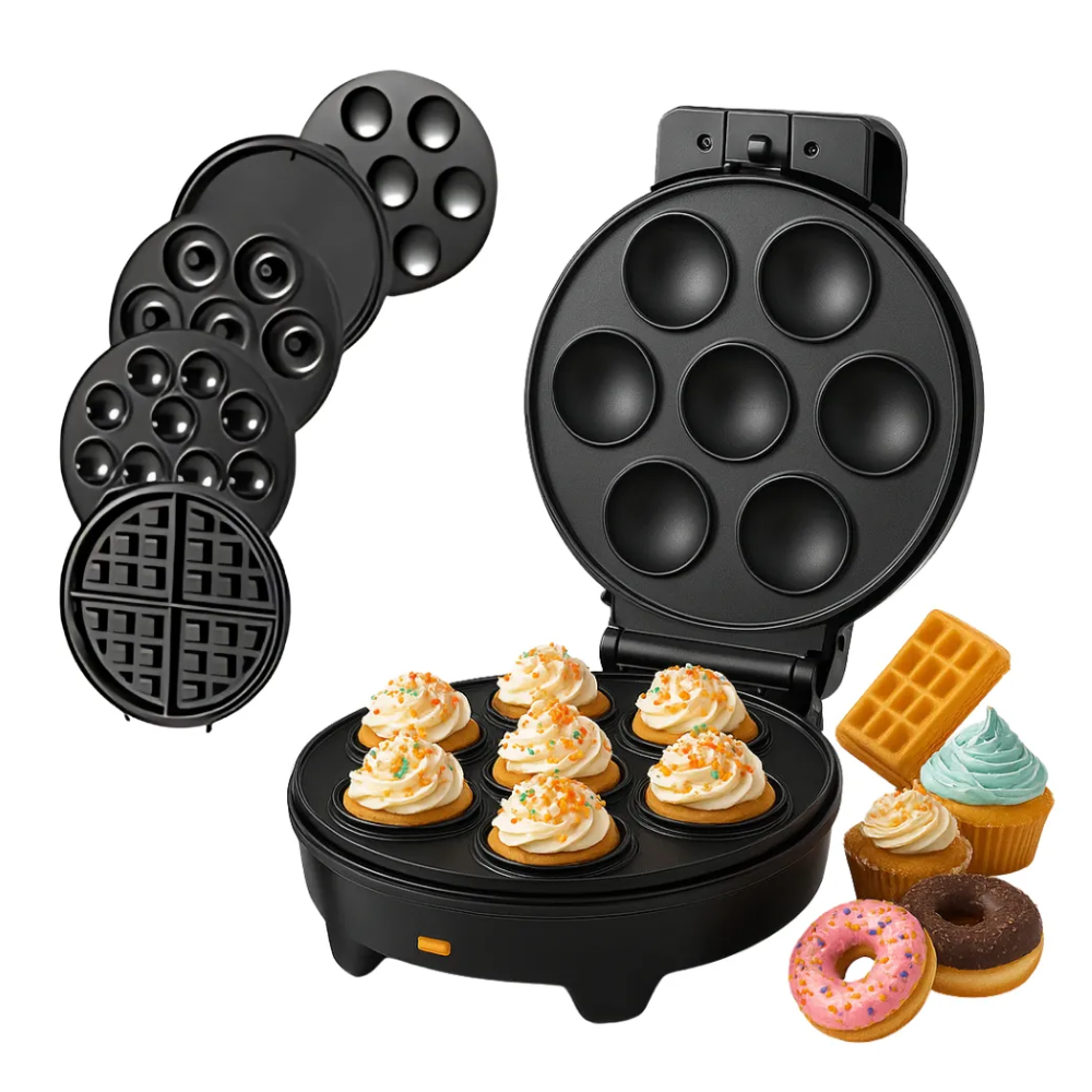 Waflera Eléctrica Sokany 5 En 1 Donas Muffins Hotcakes 110V