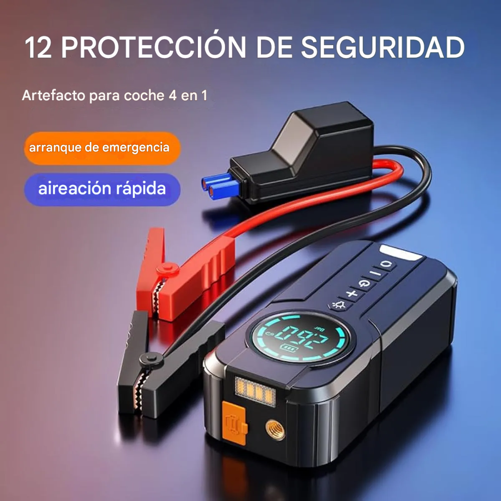 Iniciador Inflador Compresor Neumáticos Llantas Moto Carro