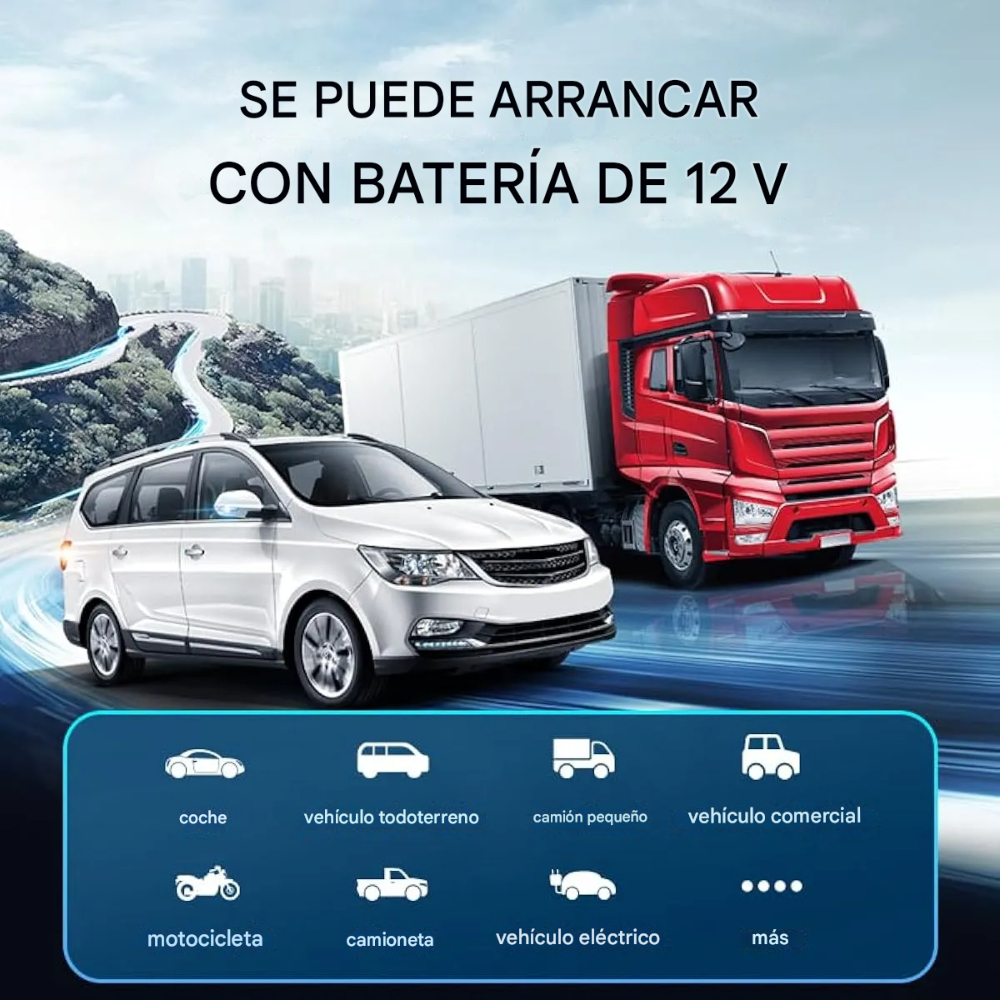Iniciador Inflador Compresor Neumáticos Llantas Moto Carro
