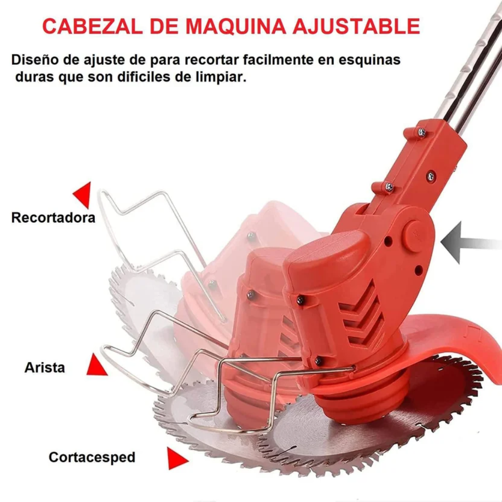 Guadaña Podadora Cortadora Césped Eléctrica 56v Bateria