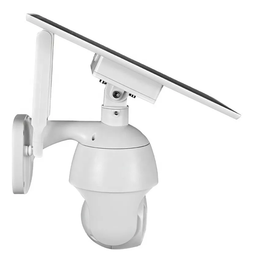 Camara Ip Domo Panel Solar Wifi Robotica Seguridad