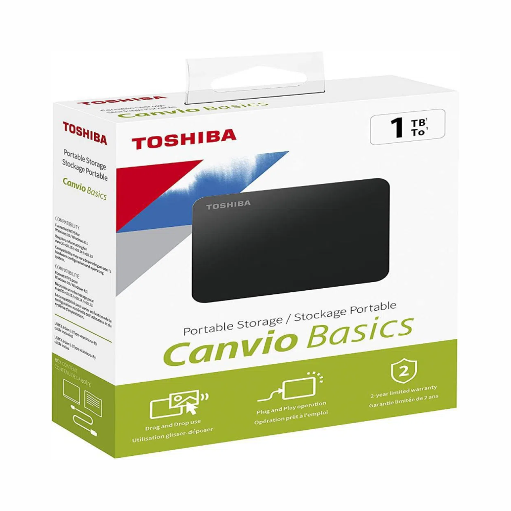 Disco Duro Extraible Portatil Toshiba 1tb