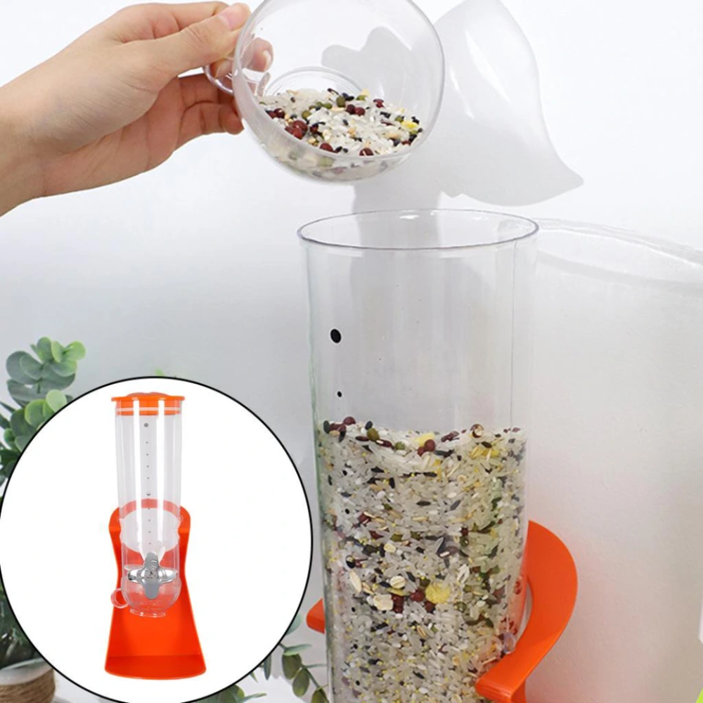 Dispensador De Cereales Alimentos Y Frutos Secos Snaks