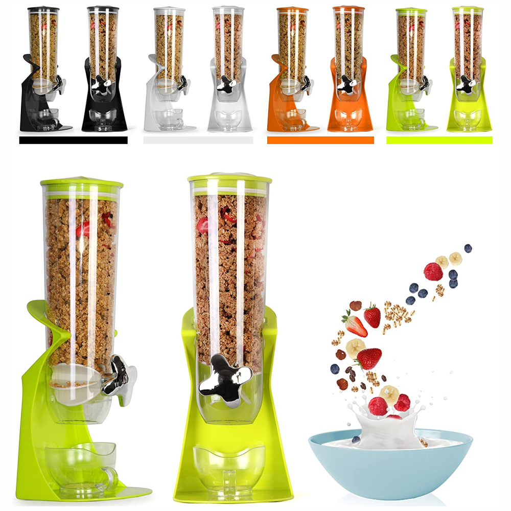 Dispensador De Cereales Alimentos Y Frutos Secos Snaks