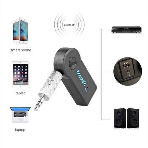 Adaptador Auxiliar 3.5mm A Bluetooth Carro Y Sonido General