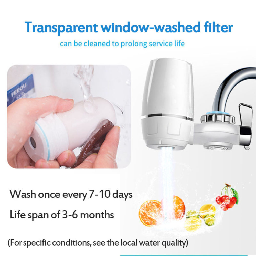 Filtro Purificador De Agua Grifo 7 Niveles Grifo Adaptable
