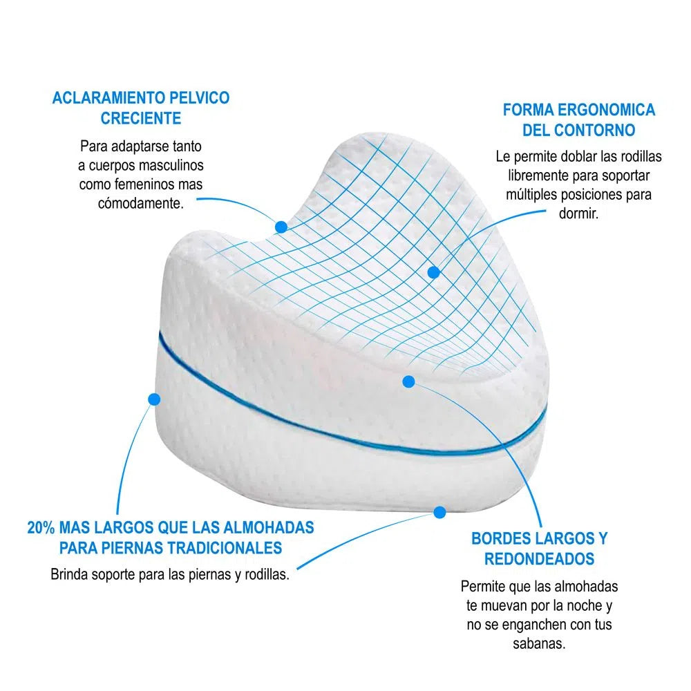 Almohada Ortopédica Piernas Y Rodillas