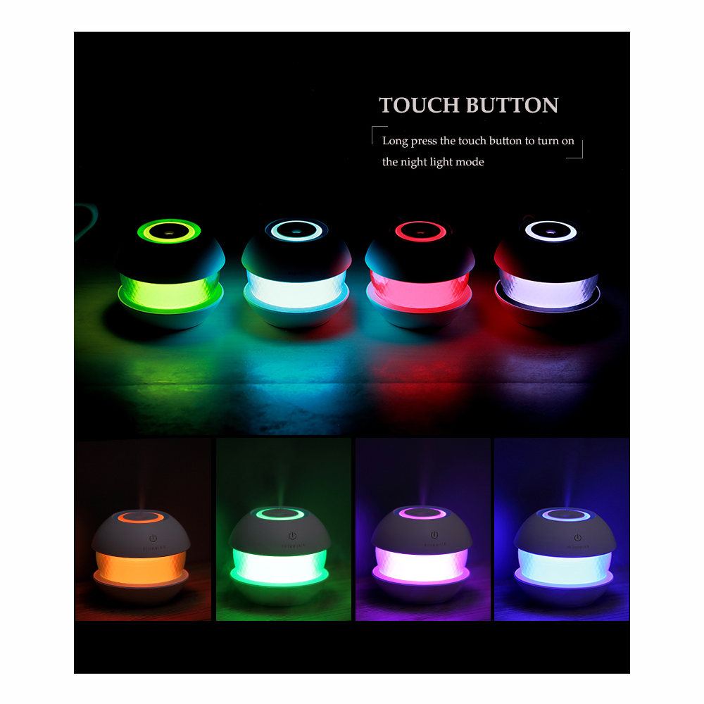 Difusor De Aromas Magic Diamond Con Luz Led Ultrasónico