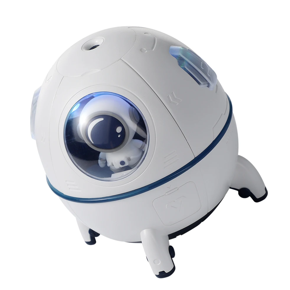 Humidificador Capsula Espacial Con Mini Astronauta De 200ML