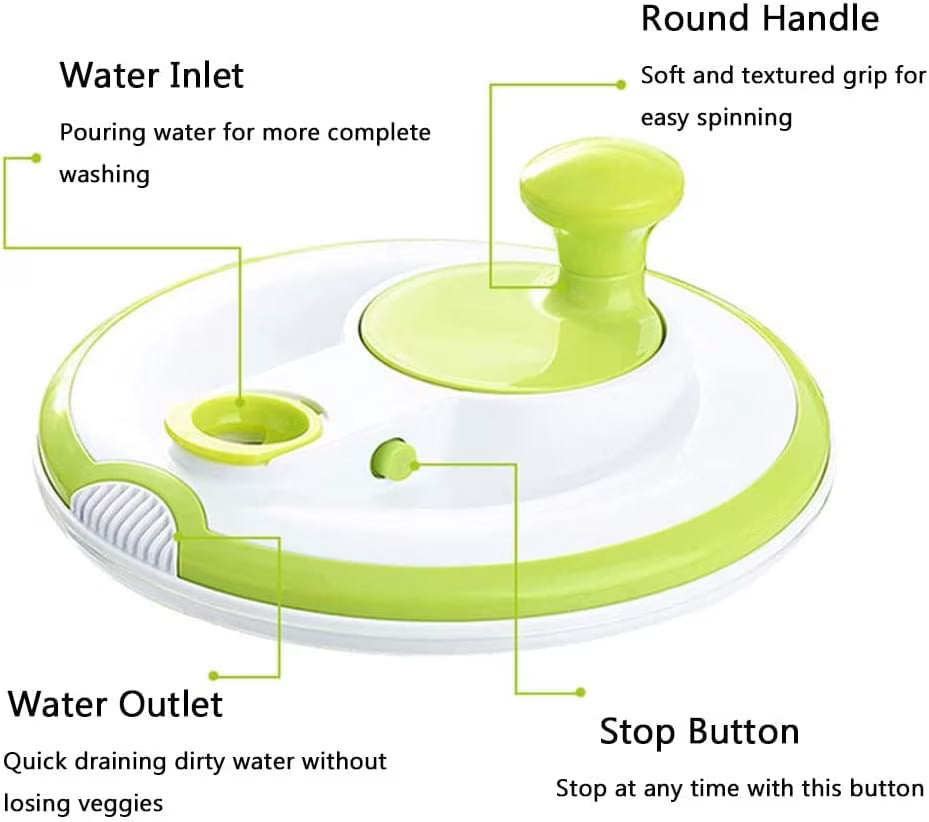 Centrifugador Secadora de Verduras JM-602