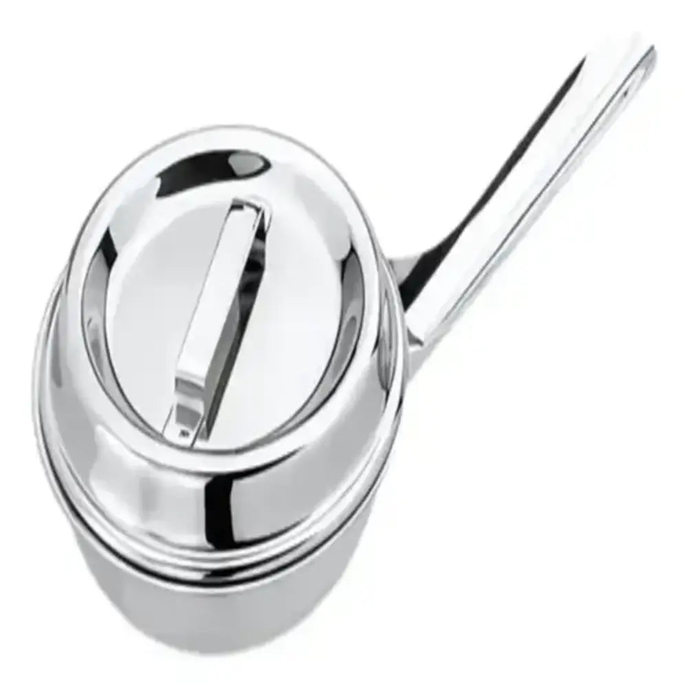 🍳✨Sartén Huevos 15cm Acero Quirurgico 18/10 Con Tapa Premium🥚🔥