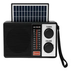 📻☀️Radio Am Fm Portatil Solar Recargable 3 Bandas Usb Sd🏕️🔋