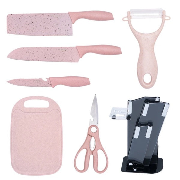 ✨Super set de Cuchillos con soporte