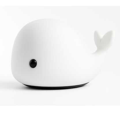 Lámpara Led Infantil Ballena Multicolor Luz Nocturna Usb