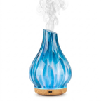 Humidificador Difusor Aromas Electrico Vidrio Jarron Premium