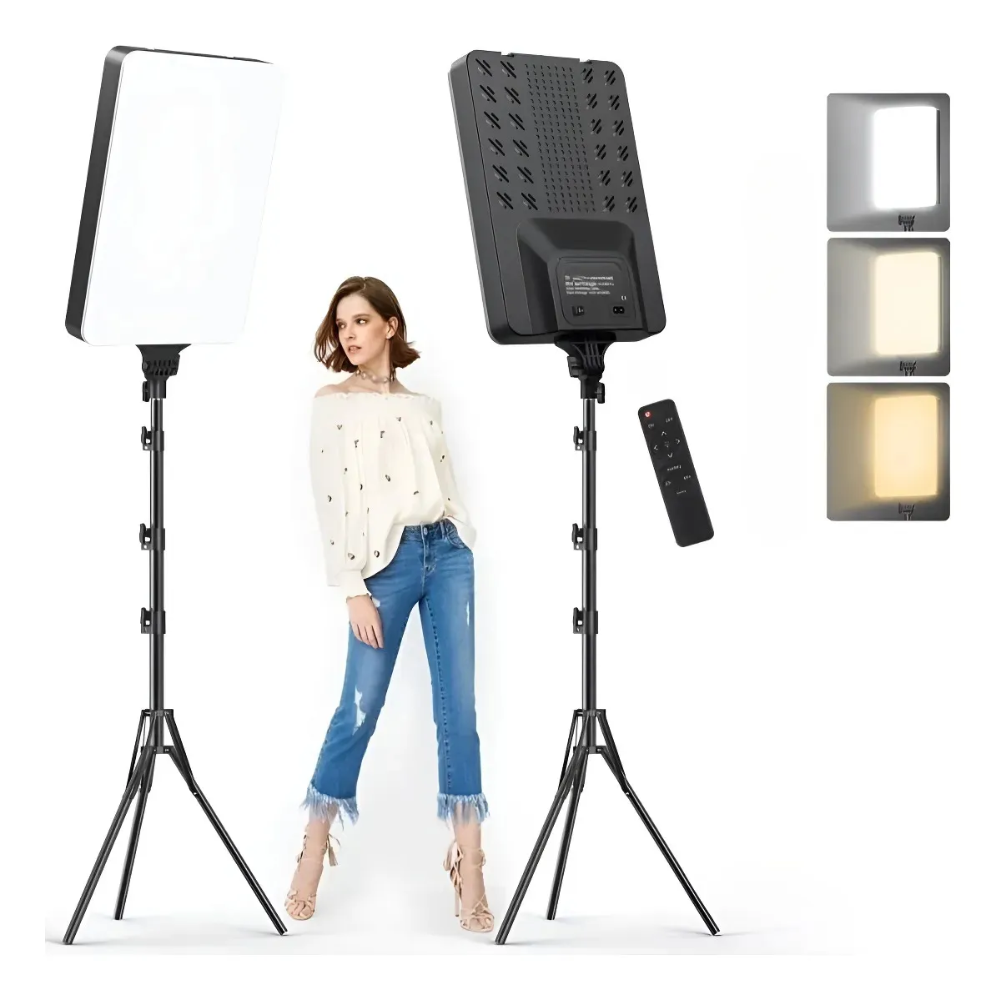 Panel Luz Led Video Fotografia Profesional Tripode Control
