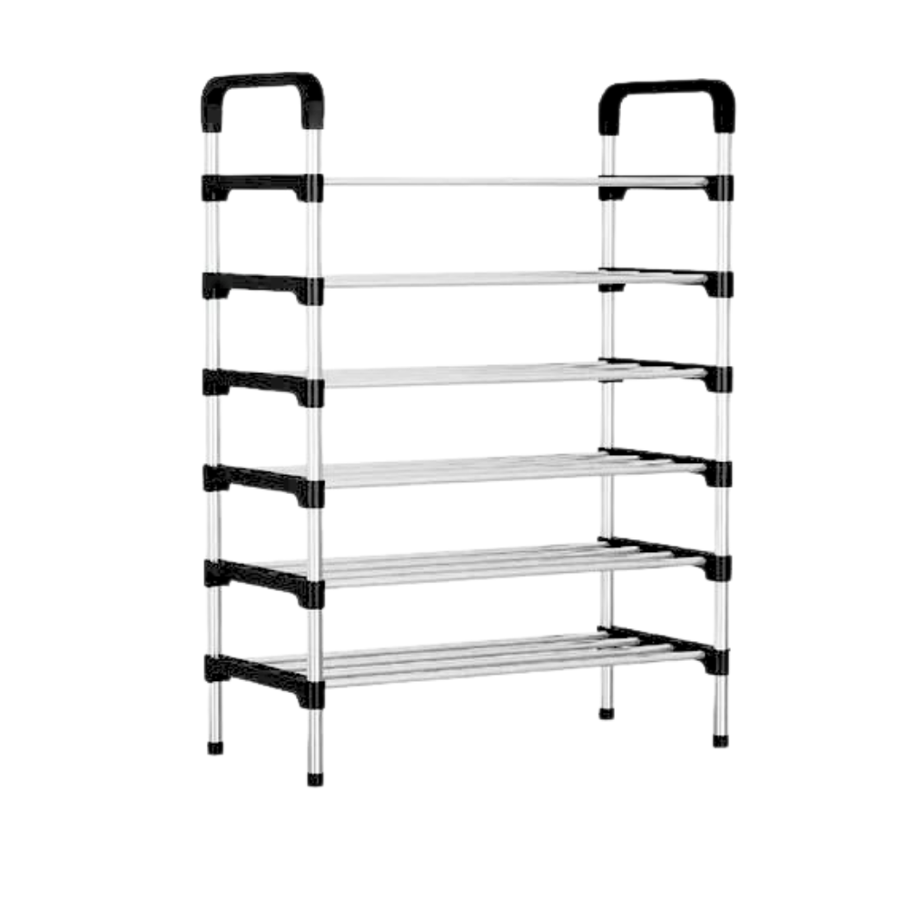 👞🖤Organizador Zapatero Metálico 6 Niveles 🧽✨