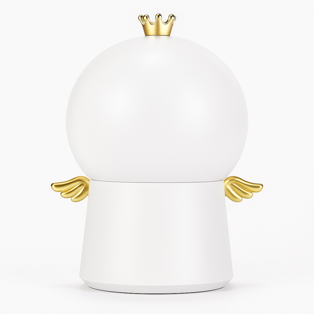 Lampara Mesa Moderna Escritorio Led Decorativa Ángel