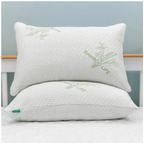 Almohada Suave Ortopedica Cojin Bamboo Premium Suave Pack 2